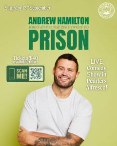 Andrew Hamilton - Comedy in Pearlers Alfresco