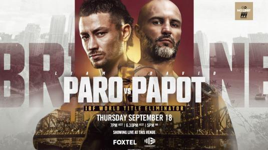Liam Paro v David Papot at Roey Sports Bar