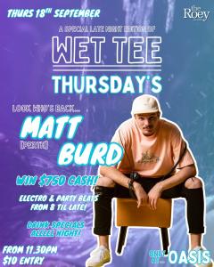 Wet T Shirt Comp at The Roey