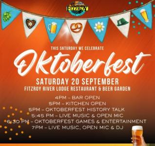 Oktoberfest at Fiztroy River Lodge
