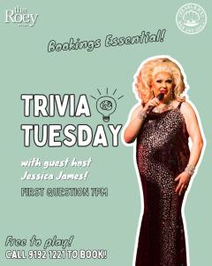 Tuesday Night TRIVIA at Pearlers