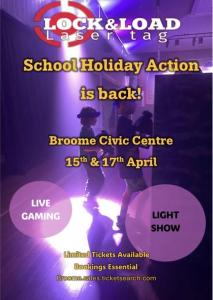 Laser Tag at Broome Civic Centre