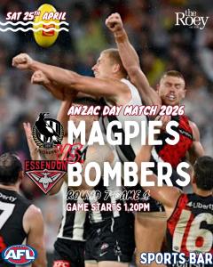 AFL Anzac Game at The Roey