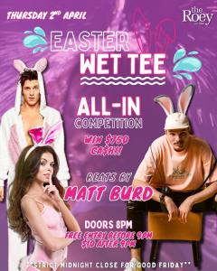 Wet T Shirt Comp at The Roey