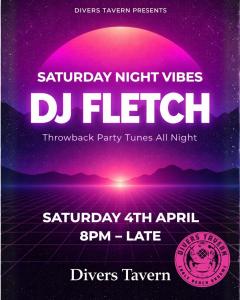 DJ Fletch at Divers Tavern