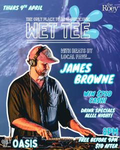 Wet T Shirt Comp at The Roey