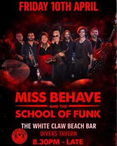 Live Music: Miss Behave & The School of Funk