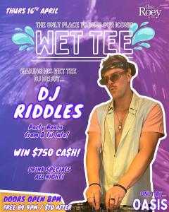 Wet T Shirt Comp at The Roey