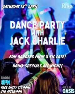 Oasis Party Nights - JACK CHARLIE