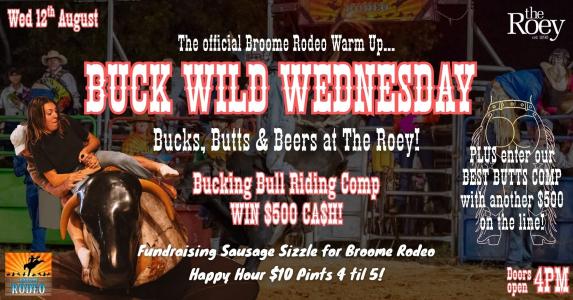 Buck Wild Wednesday - Bucks, Butts & Beers