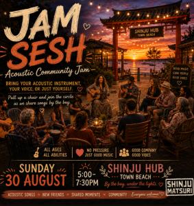 Shinju Jam Sesh at the Festival Hub