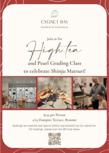 Shinju High Tea & Pearl Grading Tour - Cygnet Bay Pearls, Chinatown