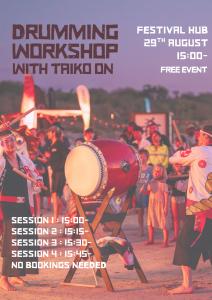 Drumming Workshop with Taiko On