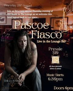Live in The Lounge: PASCOE FIASCO