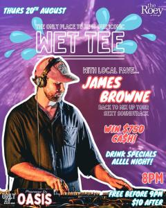 Wet Tee at The Roey