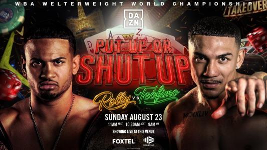Boxing: ROLLY ROMERO v TEOFIMO LOPEZ