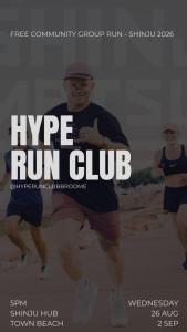 SHINJU x HYPE RUN CLUB