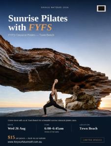Sunrise Pilates with FYFS