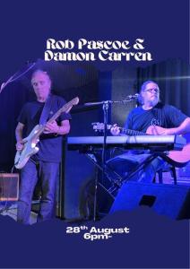 Live music: Rob Pascoe & Damon Carren