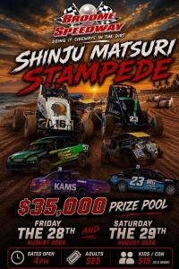 Broome Speedway - Shinju Stampede 2026!