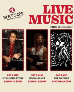Josh Johnstone at Matso's Broome