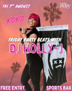DJ Holly J at Roey Sports Bar