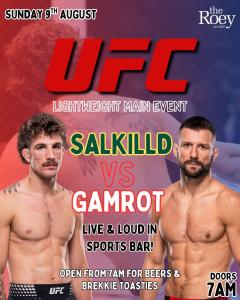 Sunday Brekkie Beers & UFC Fight Night 284 - Gamrot vs. Salkilld