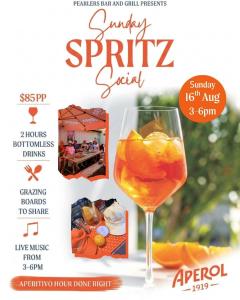 Sunday Spritz Social at Pearlers