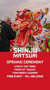 Shinju Matsuri Opening Ceremony