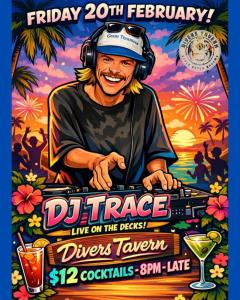 DJ Trace at Divers Tavern