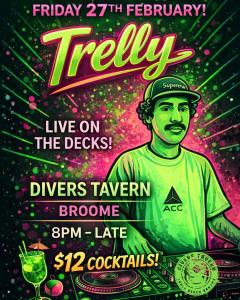 DJ Trelly at Divers Tavern