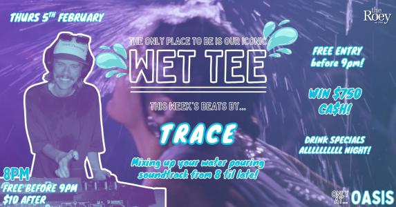 Wet T Shirt Comp at The Roey