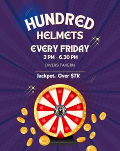 Hundred Helmets - Divers Tavern from 3pm