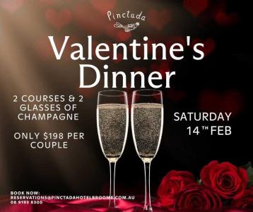 Valentine's Day at Pinctada Hotel