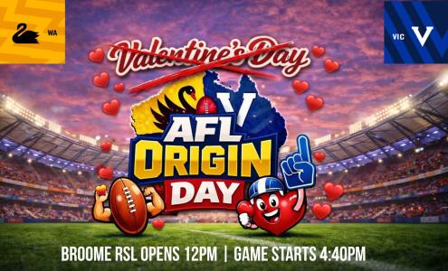 AFL Origin at Broome RSL