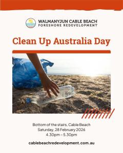 Clean Up Australia Day at Cable Beach