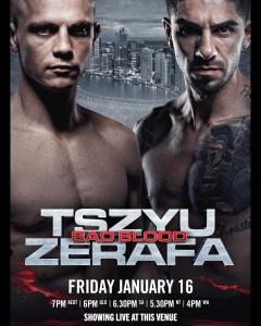 BOXING: Nikita Tszyu v Michael Zerafa