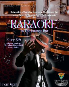 Karaoke at The Lounge Bar