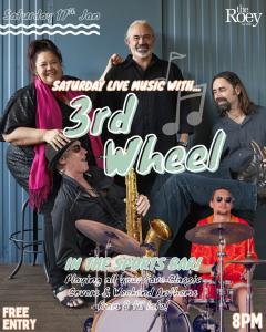 Third Wheel in Sports Bar from 8pm