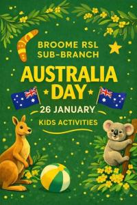 Australia Day at Broome RSL