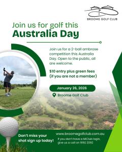 Australia Day Golf competition