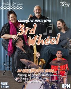 Third Wheel Live in Sports Bar