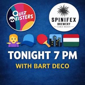 Trivia Night at Spinifex Cable Beach