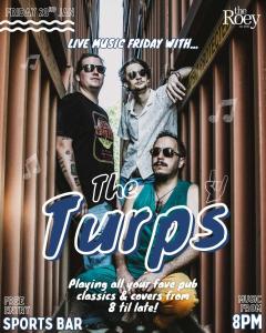 The Turps playing live in Sports Bar
