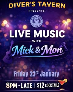 Mick & Mon at Divers Tavern