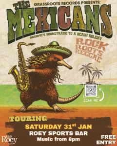 Live Music Saturday with THE MEXICANS
