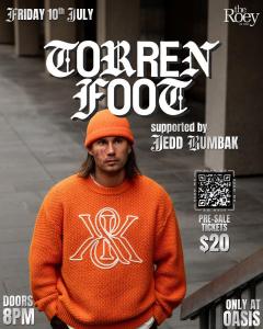 Torren Foot at The Roey, Broome