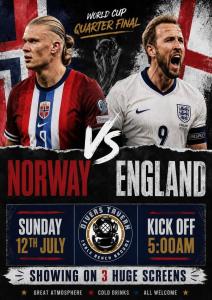 Quarter Finals World Cup Soccer at Divers Tavern