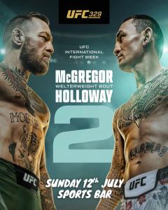 UFC 329: MCGREGOR vs HOLLOWAY