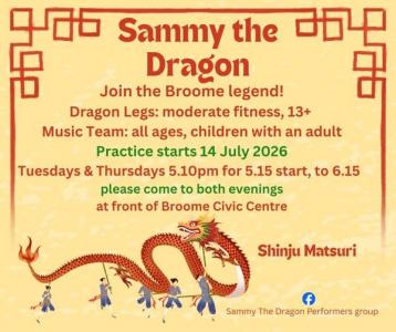 Sammy the Dragon Training